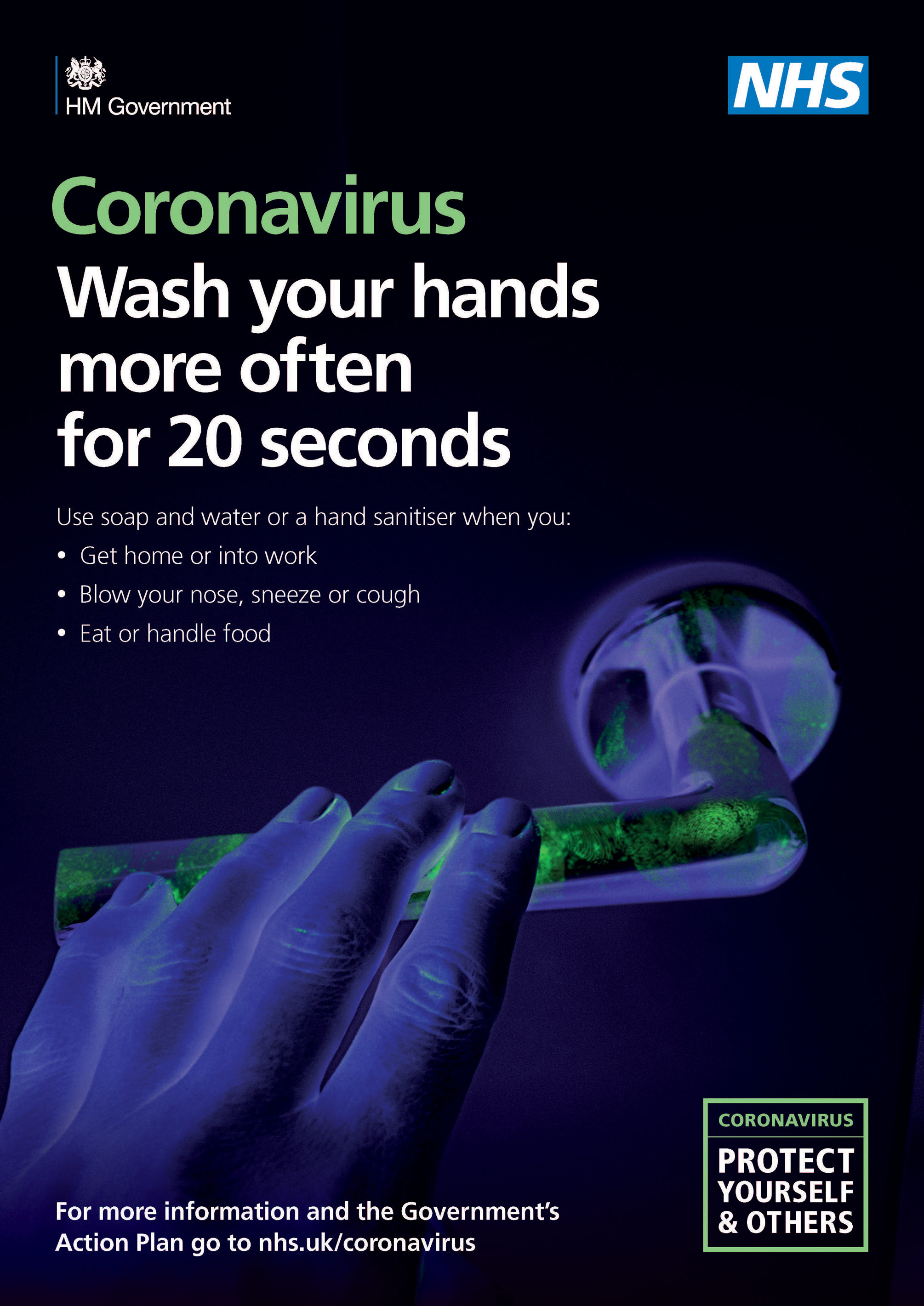 Cov-19 safety signage brochure Coronavirus